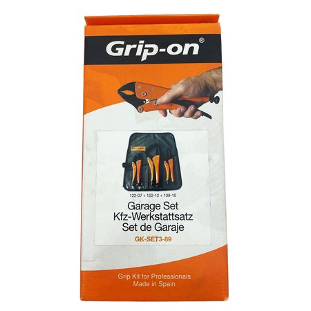 GRIP-ON 3 pc GARAGE SET GRGEN300
